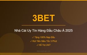 3BET - Nhà Cái Uy Tín Hàng Đầu Châu Á