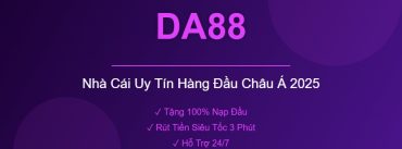 DA88 Nhà Cái Uy Tín