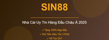 SIN88 Nhà Cái Uy Tín